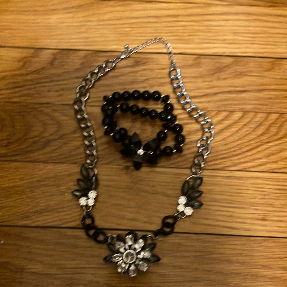 Necklace and bracelet